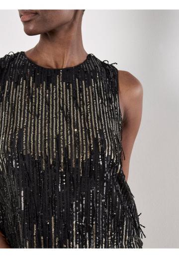 Блузка без рукавов