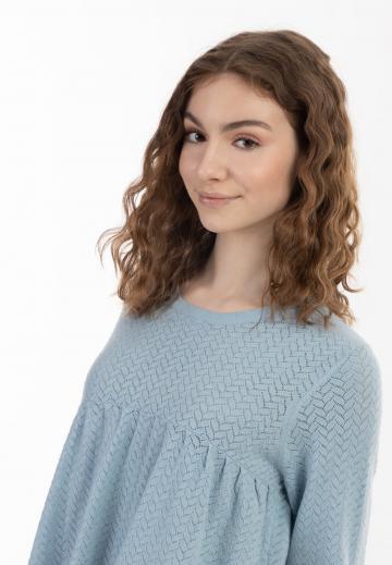 Пуловер с рукавом три четверти