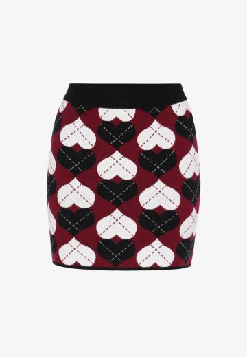 Вязаная юбка