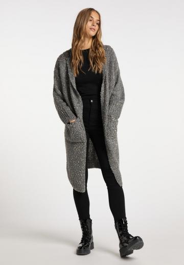 Длинный жилет