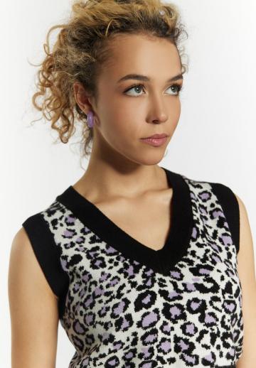 Пуловер без рукавов