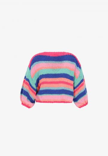 Пуловер с рукавом три четверти