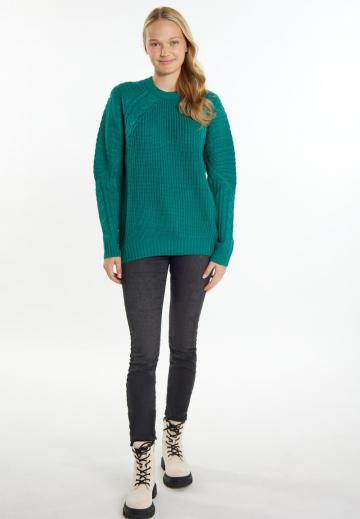 Длинный пуловер