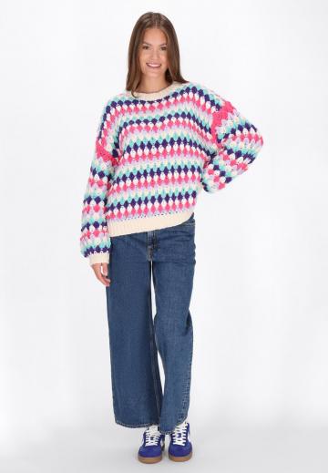 Длинный пуловер