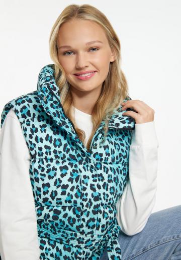 Длинный жилет