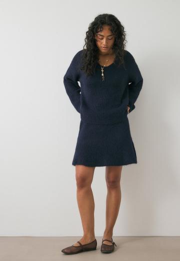 Вязаная юбка