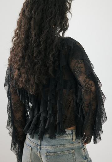 Кружевная блузка