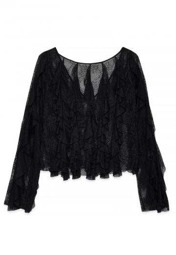 Кружевная блузка