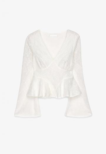 Кружевная блузка