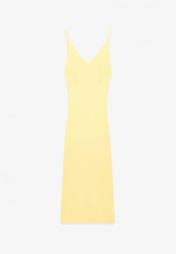 Вязаное платье