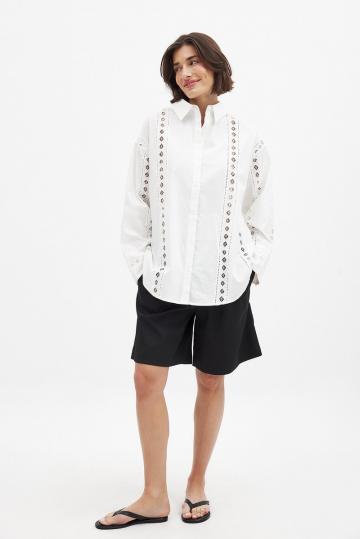 Длинная блузка