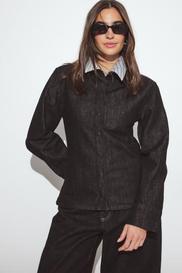 Джинсовая блузка