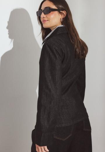 Джинсовая блузка