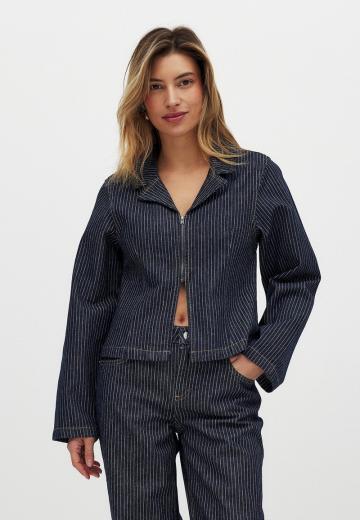 Джинсовая блузка