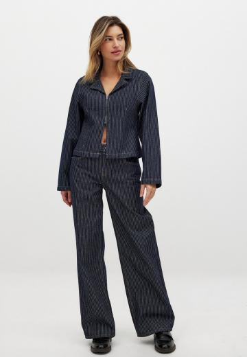 Джинсовая блузка