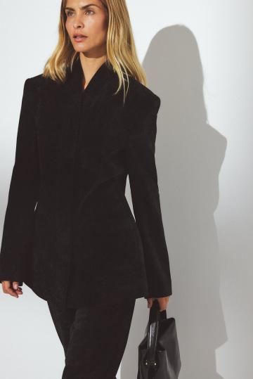 Длинный блейзер