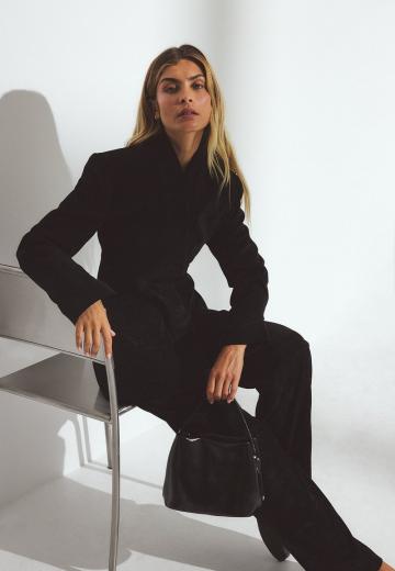 Длинный блейзер