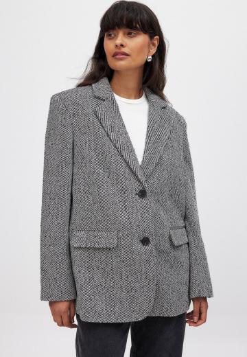 Длинный блейзер