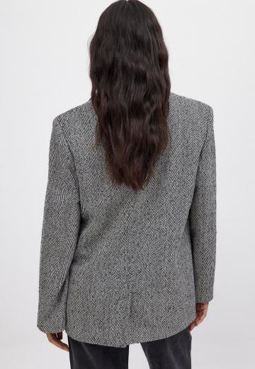 Длинный блейзер