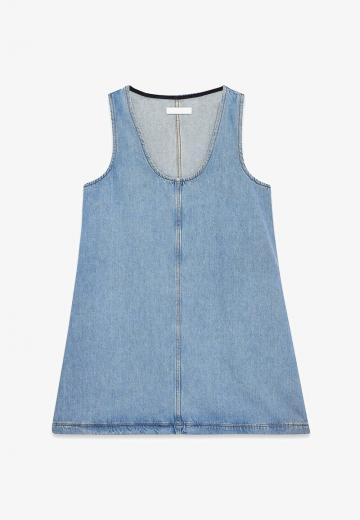 Джинсовое платье