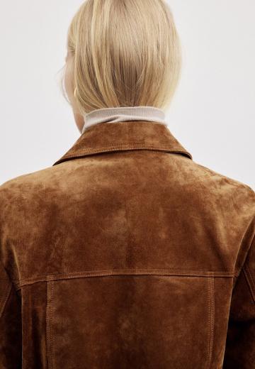 Кожаное пальто