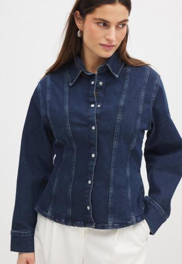 Джинсовая жилетка