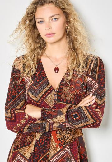 Блузка-платье