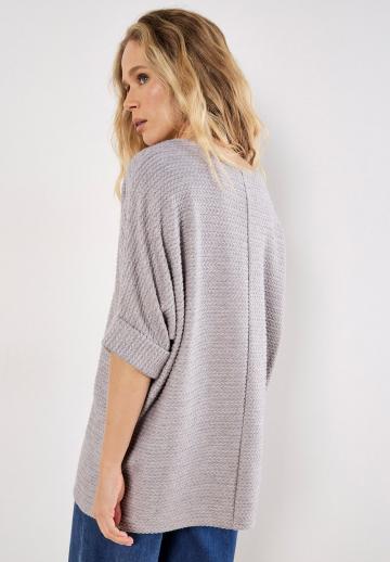 Пуловер с рукавом три четверти