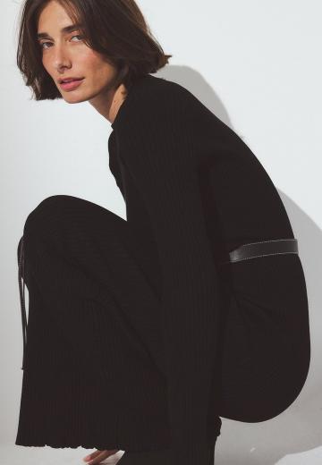 Вязаное платье