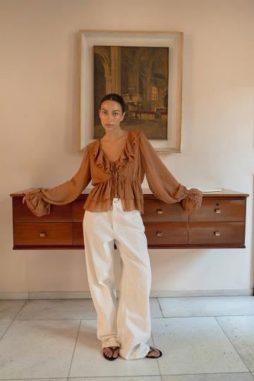 Шифоновая блузка