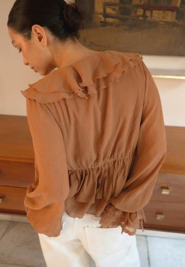 Шифоновая блузка