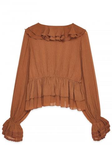 Шифоновая блузка
