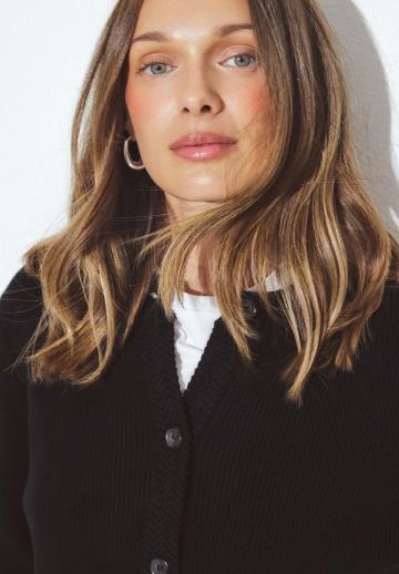 Вязаная кофта