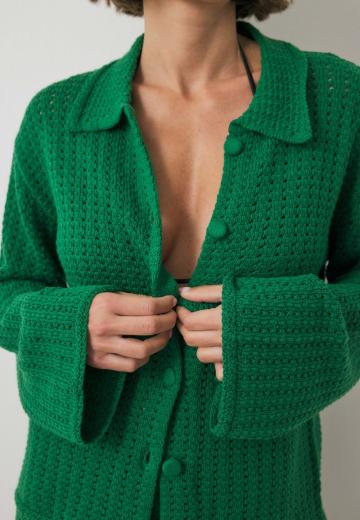 Вязаная кофта