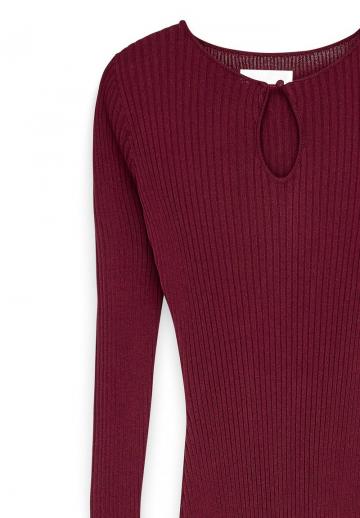 Вязаное платье