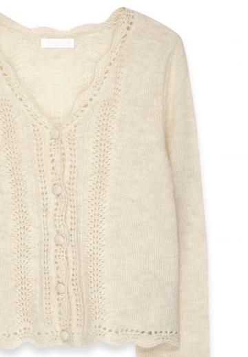 Вязаная кофта