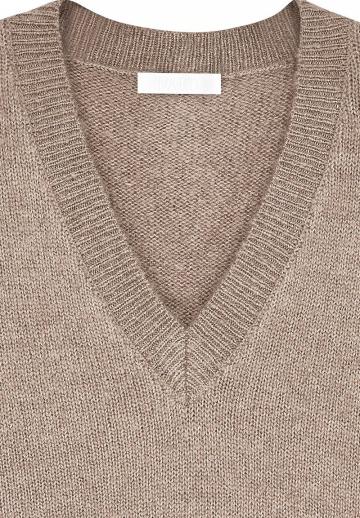 Длинный пуловер