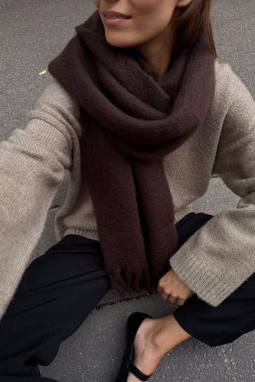 Длинный пуловер