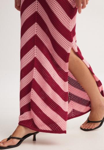 Вязаное платье