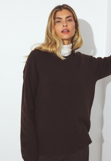 Длинный пуловер