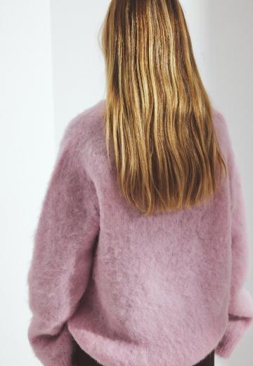 Длинный пуловер