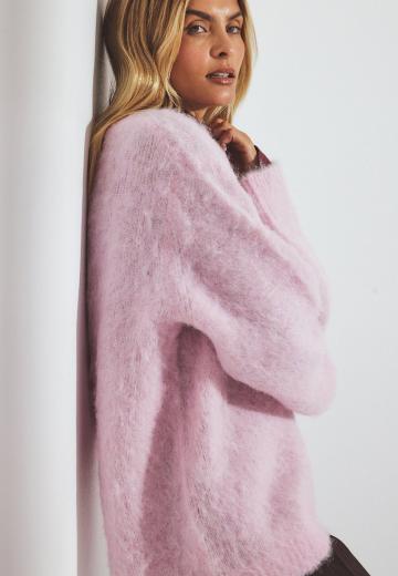 Длинный пуловер