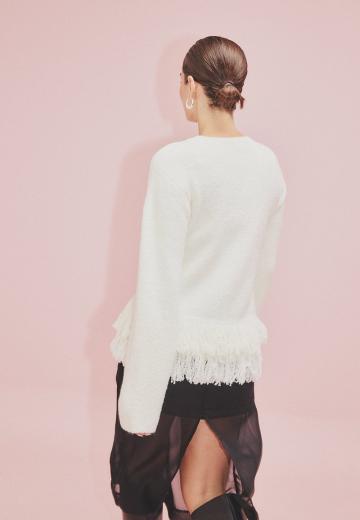 Длинный пуловер