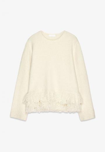 Длинный пуловер