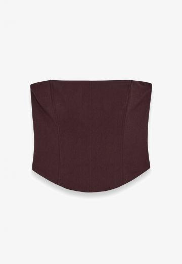 Топ без бретелек