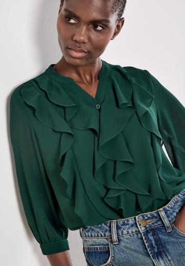 Шифоновая блузка