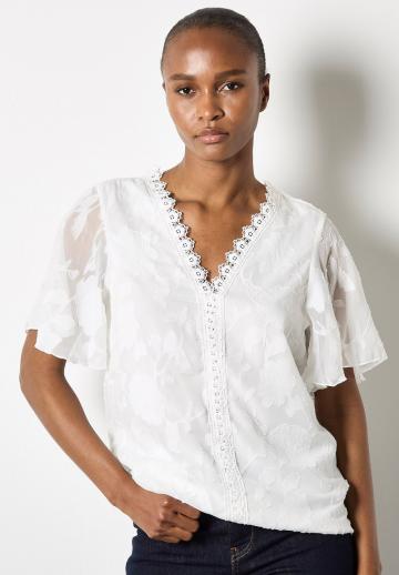 Шифоновая блузка