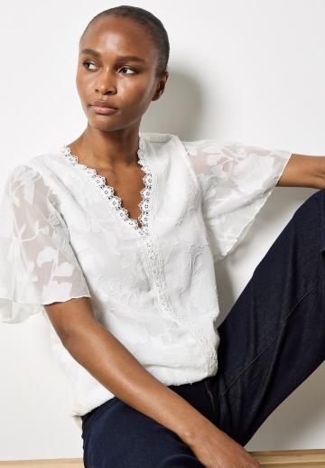 Шифоновая блузка