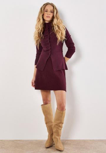 Вязаная юбка