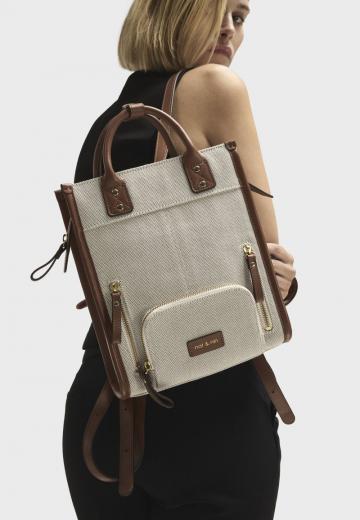 Кожаный рюкзак